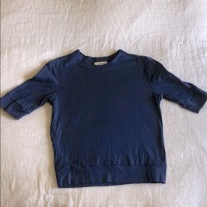 Maryam Nassir Zadeh fitted top royal blue size XS.